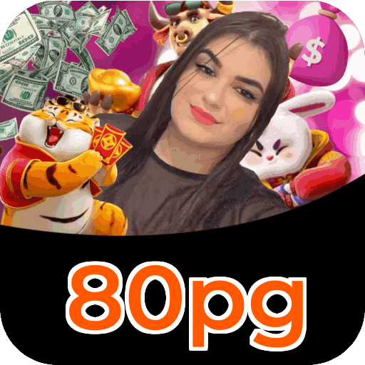 Plataforma 80pg mostrando interface moderna, jogos certificados e recursos de segurança licenciados